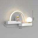 GobekUsa Astronaut Cartoon Sconce Metal Lighting for Creative Living Room Décor
