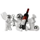 GobekUsa Astronaut Ceramic Wine Rack: Handmade Bar Accessories, Animal Sculpture Figurine