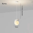 GobekUsa Astronaut Chandelier: Personalized Children's Room Decor Lighting for Warm Atmosphere