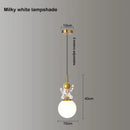 GobekUsa Astronaut Chandelier: Personalized Children's Room Decor Lighting for Warm Atmosphere