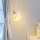 GobekUsa Astronaut Chandelier: Personalized Children's Room Decor Lighting for Warm Atmosphere