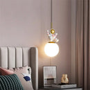 GobekUsa Astronaut Chandelier: Personalized Children's Room Decor Lighting for Warm Atmosphere