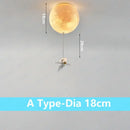 GobekUsa Astronaut Globe Ceiling Light for Kids Room - 18cm/20cm/25cm