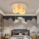 GobekUsa Astronaut Globe Ceiling Light for Kids Room - 18cm/20cm/25cm