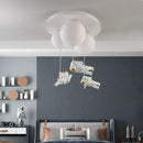 GobekUsa Astronaut Globe Ceiling Light for Kids Room - 18cm/20cm/25cm