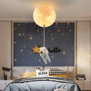 GobekUsa Astronaut Globe Ceiling Light for Kids Room - 18cm/20cm/25cm
