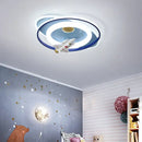 GobekUsa Astronaut Kids Bedroom Ceiling Light - Modern Boys Girls Room Lighting Fixtures