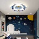 GobekUsa Astronaut Kids Bedroom Ceiling Light - Modern Boys Girls Room Lighting Fixtures
