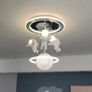 GobekUsa Astronaut LED Ceiling Light for Children's Room Fixtures