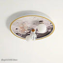 GobekUsa Astronaut LED Ceiling Light for Kids Bedroom Baby Room Boys Girls Luminaire
