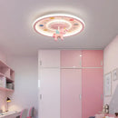 GobekUsa Astronaut LED Ceiling Light for Kids' Room - Blue Cartoon Theme