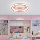 GobekUsa Astronaut LED Ceiling Light for Kids' Room - Blue Cartoon Theme