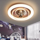 GobekUsa Astronaut LED Ceiling Lights for Children's Room and Bedroom