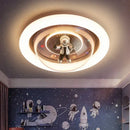 GobekUsa Astronaut LED Ceiling Lights for Children's Room and Bedroom