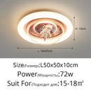 GobekUsa Astronaut LED Ceiling Lights for Children's Room and Bedroom