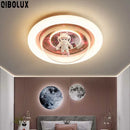 GobekUsa Astronaut LED Ceiling Lights for Children's Room and Bedroom