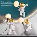 GobekUsa Astronaut LED Desk Lamp - Modern Resin Space Man Table Light