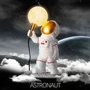 GobekUsa Astronaut LED Desk Lamp - Modern Resin Space Man Table Light