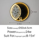 GobekUsa Astronaut LED Wall Lamp: Modern Nordic Resin Round Decor Light