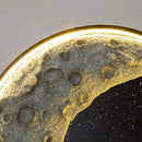 GobekUsa Astronaut LED Wall Lamp: Modern Nordic Resin Round Decor Light