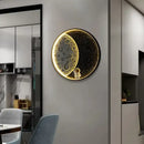 GobekUsa Astronaut LED Wall Lamp: Modern Nordic Resin Round Decor Light