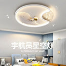 GobekUsa Astronaut Moon Acrylic Ceiling Lamp: Modern Lighting for Home, Office, and Cafe