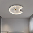 GobekUsa Astronaut Moon Acrylic Ceiling Lamp: Modern Lighting for Home, Office, and Cafe