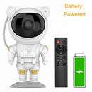 GobekUsa Astronaut Projector Starry Night Light Kids Room Decor Bedroom Party Star Lamp