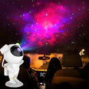 GobekUsa Astronaut Projector Starry Night Light Kids Room Decor Bedroom Party Star Lamp
