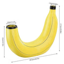 GobekUsa Banana Shape Resin Flower Vase - Home Decor