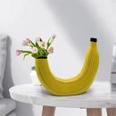 GobekUsa Banana Shape Resin Flower Vase - Home Decor