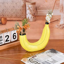 GobekUsa Banana Shape Resin Flower Vase - Home Decor
