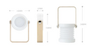 GobekUsa Battery-Operated Wall Sconce Lantern by Abel