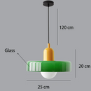 GobekUsa Bauhaus-Inspired Glass Pendant Lighting