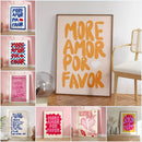 GobekUsa "Be Kind Love Quote Wall Art Canvas"