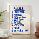 GobekUsa "Be Kind Love Quote Wall Art Canvas"