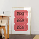 GobekUsa "Be Kind Love Quote Wall Art Canvas"