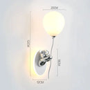 GobekUsa Bear Artistic Kids Room Wall Lamp
