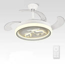 GobekUsa Bird Nest Ceiling Fan with LED Light Remote Control