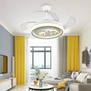GobekUsa Bird Nest Ceiling Fan with LED Light Remote Control