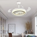 GobekUsa Bird Nest Ceiling Fan with LED Light Remote Control