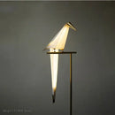 GobekUsa Bird Origami Floor Lamp | Nordic Gold Bedroom Living Room Study Reading Light