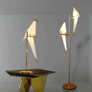 GobekUsa Bird Origami Floor Lamp | Nordic Gold Bedroom Living Room Study Reading Light