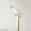 GobekUsa Bird Origami Floor Lamp | Nordic Gold Bedroom Living Room Study Reading Light