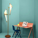 GobekUsa Bird Origami Floor Lamp | Nordic Gold Bedroom Living Room Study Reading Light