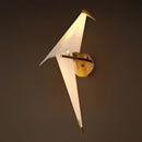 GobekUsa Bird Origami Floor Lamp | Nordic Gold Bedroom Living Room Study Reading Light