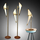 GobekUsa Bird Origami Floor Lamp | Nordic Gold Bedroom Living Room Study Reading Light