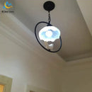 GobekUsa Birdcage LED Chandelier: Modern Resin Pendant Lights for Bedroom, Living Room, and Restaurant