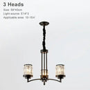 GobekUsa Black Art Crystal Chandelier for Luxury Living Room Bedroom Lighting Fixtures