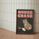GobekUsa Black Cat Funny Animal Wall Art Canvas